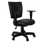 Cadeira B-ONE Back System com Braços Reguláveis – Corino Preta – 31010 Móveis Única Executiva 10