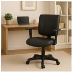 Cadeira B-ONE Back System com Braços Reguláveis – Corino Preta – 31010 Móveis Única Executiva 17