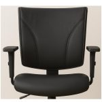 Cadeira B-ONE Giratória com Braços Reguláveis – Corino Preto – 31009 Móveis Única Executiva 15