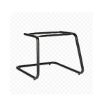 Cadeira Executiva Costurada Base em “S” PRETA – Corino Preto – 31014 Móveis Única Cadeiras Fixas 16