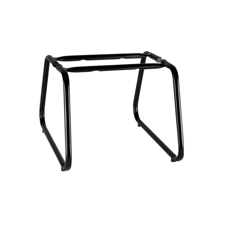 Cadeira Executiva Costurada Base Trapézio – Corino Preto – 31031 Móveis Única Cadeiras Fixas 7