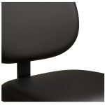 Cadeira Executiva LISA Base em “S” – Corino Preto – 31013 Móveis Única Cadeiras Fixas 15