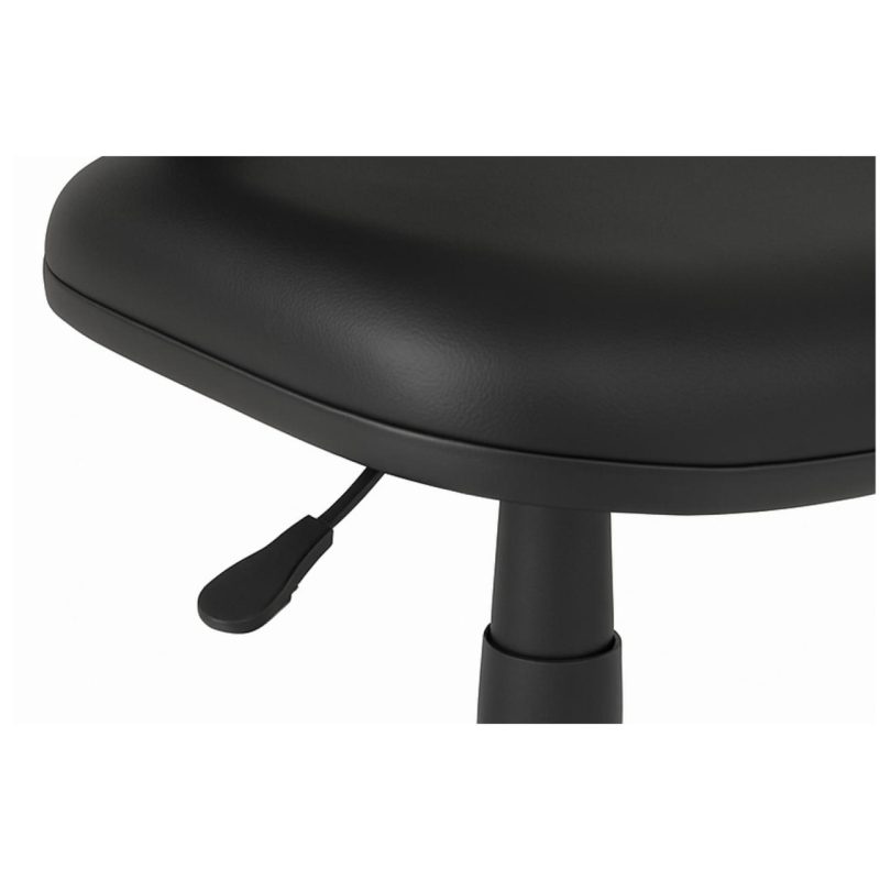 Cadeira Executiva LISA Giratória com Braços Reguláveis – Corino Preto – 31003 Móveis Única Executiva 5