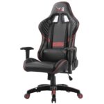 Cadeira Gamer Giratória BLX GAMER 6009G – Vermelho/Preto – 30031 Móveis Única Gamer 9