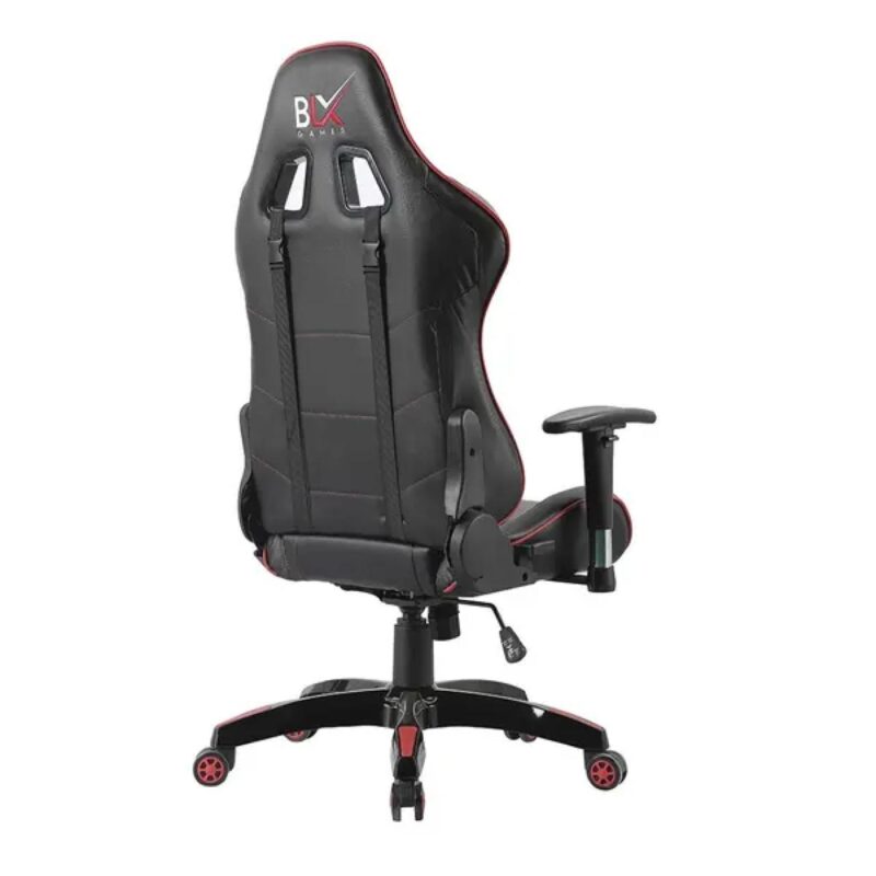 Cadeira Gamer Giratória BLX GAMER 6009G – Vermelho/Preto – 30031 Móveis Única Gamer 4