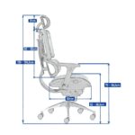 Cadeira Presidente Tela MK – 4011 – COR PRETO 30038 Móveis Única Cadeira de Tela 11