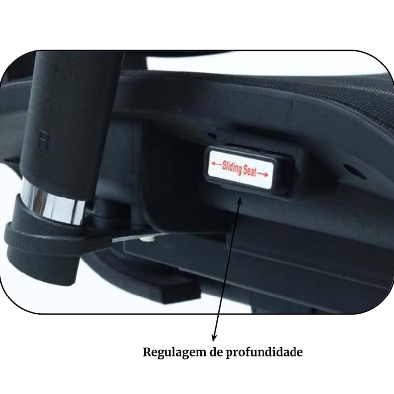 Cadeira Presidente Tela MK – 4011 – COR PRETO 30038 Móveis Única Cadeira de Tela 5