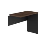 Mesa AUXILIAR SIMPLES 30mm – 0,90×0,45m MARSALA / PRETO – 51016 Móveis Única Linha 30 mm 7