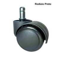 Rodízios para Cadeira – Preto – 87704 Móveis Única Acessórios para Cadeiras