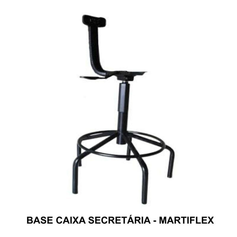 Base modelo CAIXA (ALTA) c/ Ceflex – PMD – 99905 Móveis Única Bases Giratória 2