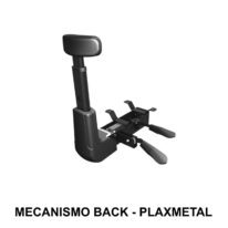 Plataforma Back System 37034 Móveis Única Acessórios para Cadeiras