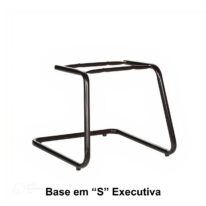 Base em “S” EXECUTIVA preta – PMD – 42209 Móveis Única Bases Fixas