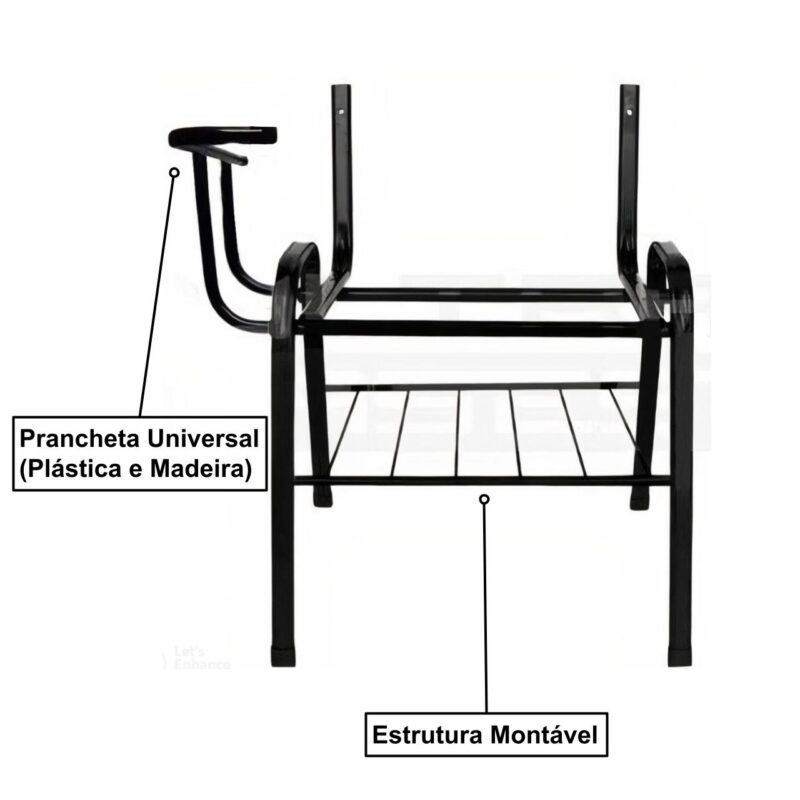 Base UNIVERSITÁRIA modelo UNIVERSAL – PMD – 99911 Móveis Única Universitárias 3