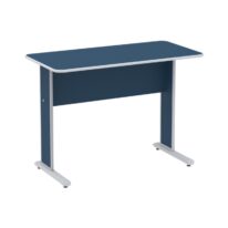 Mesa Escritório 0,90×0,60m – Cor Azul 44083 Móveis Única Linha 15 mm