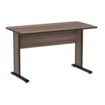 Mesa Escritório 1,20×0,60m s/ gavetas – Cor Walnut 44095 Móveis Única Linha 15 mm 6