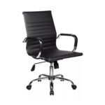 Cadeira DIRETOR Charles Eames Esteirinha – PRETO – PMD – 32887 Móveis Única Presidente 6