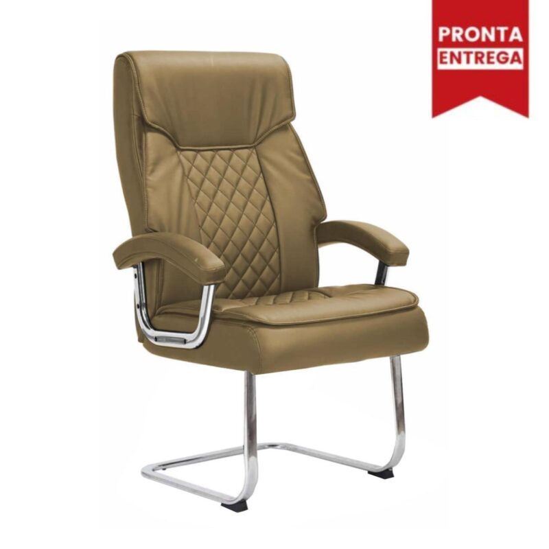 Poltrona Interlocutor LUXO FENDI Cromada – PMD – 30410 Móveis Única Cadeiras Fixas 4