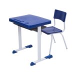 Kit Escolar Individual AZUL – (Mesa e Cadeira) – INFANTIL 03 a 06 Anos 41089 Móveis Única Infantil 7