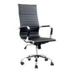 Cadeira Presidente Charles Eames Esteirinha – COR PRETA – 32997 Móveis Única Presidente 6