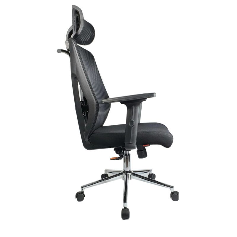 Cadeira Presidente Tela MK-4010 COR PRETO – 30029 Móveis Única Cadeira de Tela 5