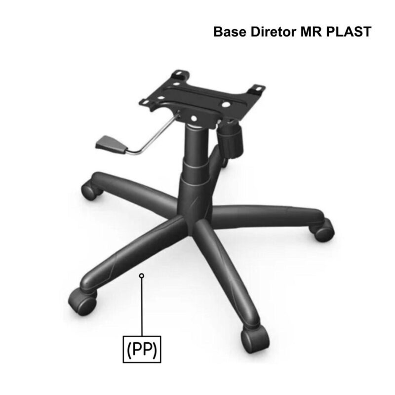 Base Giratória Dir/Pres Relax com ARANHA PP – 99920 Móveis Única Bases Giratória 2