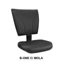 A/E B-ONE com MOLA – Corino Preto – Martiflex Móveis Única B-One