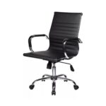 Cadeira DIRETOR Charles Eames Esteirinha – PRETO – PMD – 32887 Móveis Única Presidente 8