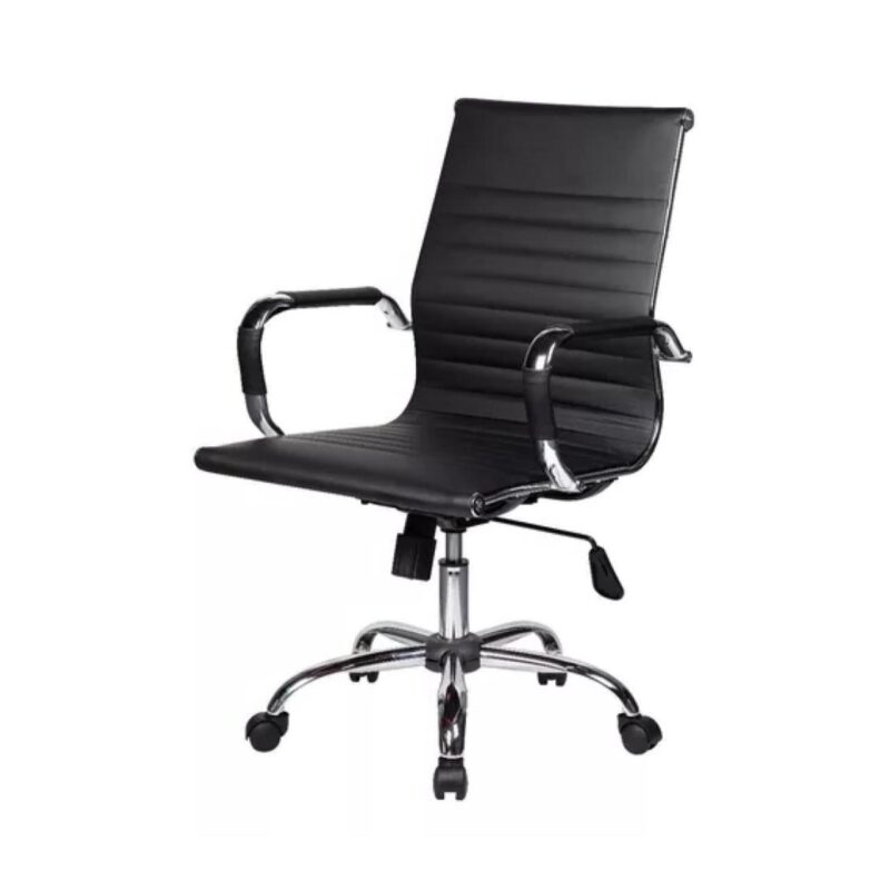 Cadeira DIRETOR Charles Eames Esteirinha – PRETO – PMD – 32887 Móveis Única Presidente 4