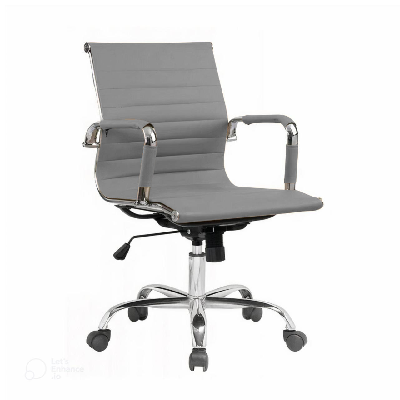 Cadeira DIRETOR Charles Eames Esteirinha – Cor CINZA – PMD – 32880 Móveis Única Diretor