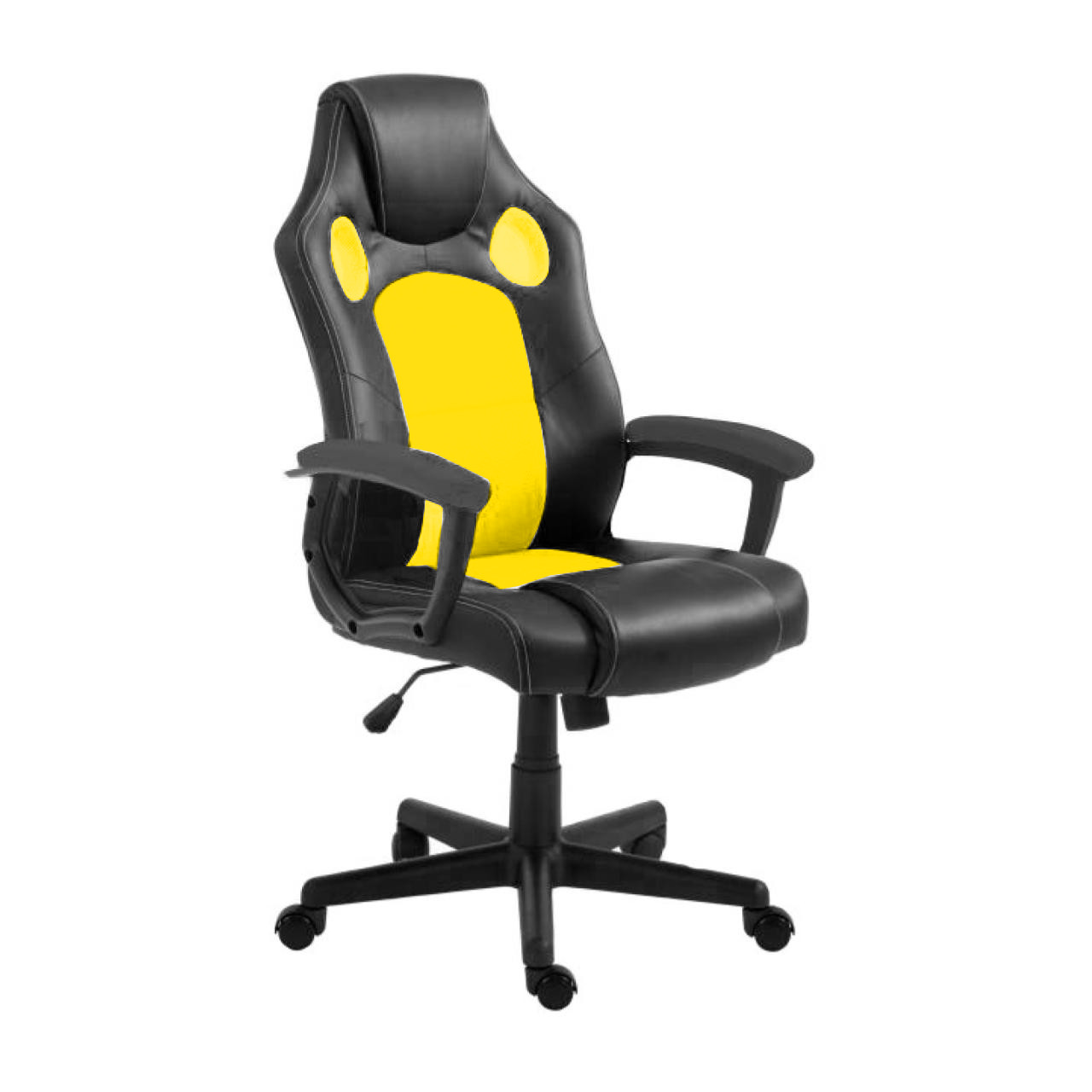 CADEIRA GAMER ASTRA – COR AMARELO – PMD – 30048 Móveis Única Gamer