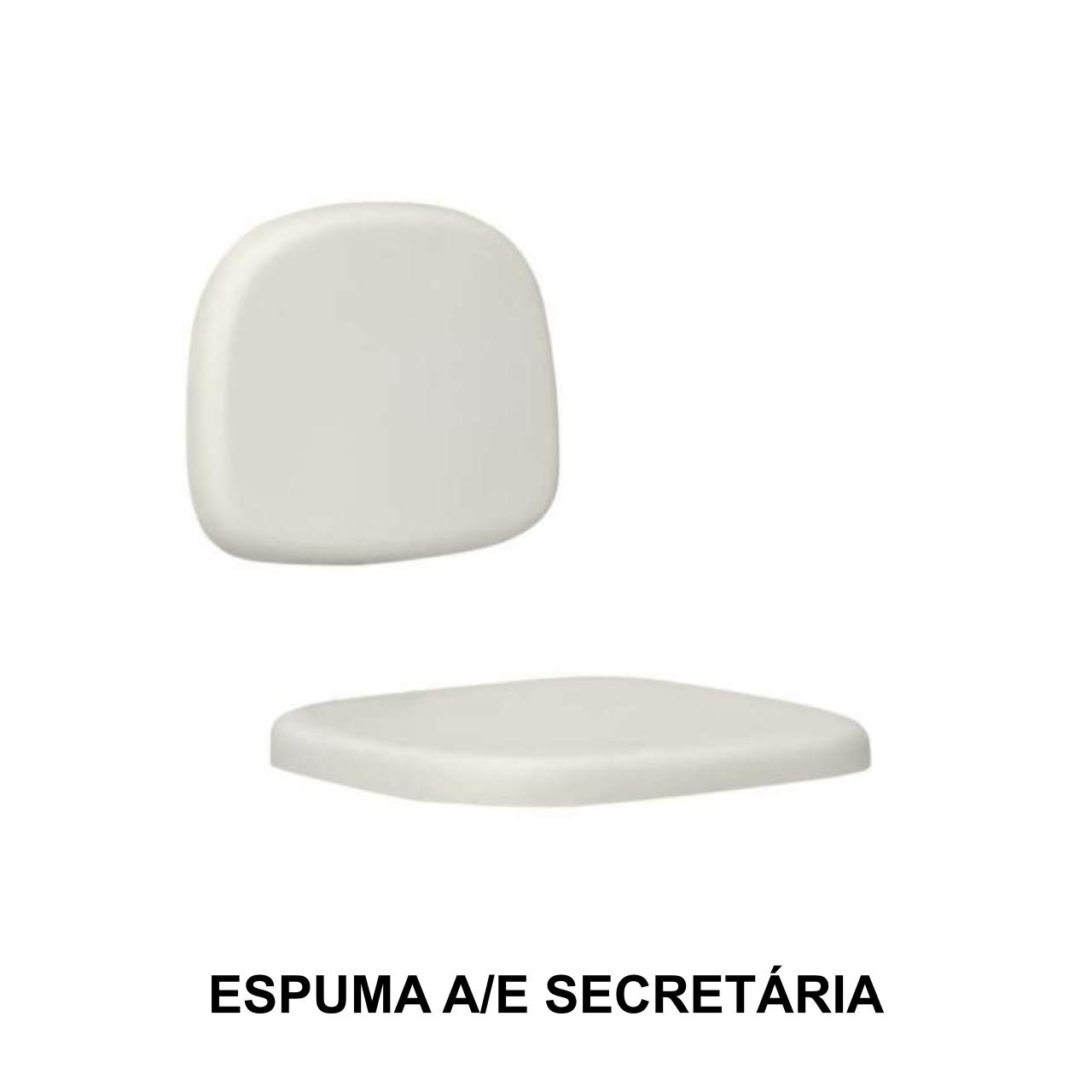 ESPUMA do ASSENTO / ENCOSTO SECRETÁRIA – TRÊS ESTADOS – 91006 Móveis Única Espuma para Cadeira de Escritório