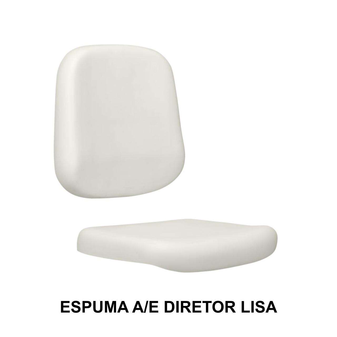 Espuma ASSENTO / ENCOSTO DIRETOR LISA – AMERICANFER – 99203 Móveis Única Espuma para Cadeira de Escritório