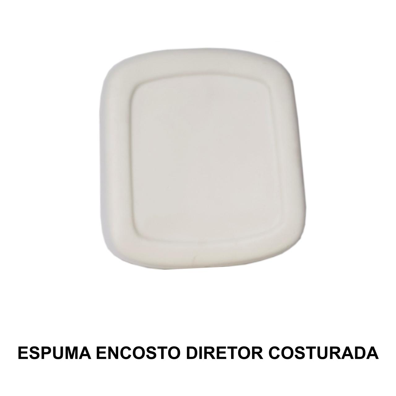 Espuma ENCOSTO Diretor COSTURADO – 99204 Móveis Única Espuma para Cadeira de Escritório