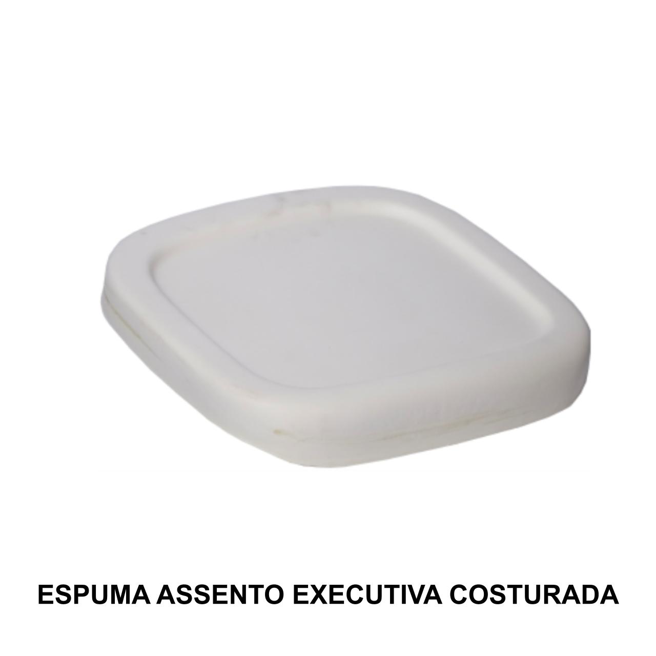 Espuma ASSENTO Executiva COSTURADA – 99211 Móveis Única Espuma para Cadeira de Escritório