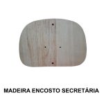 Madeira do ENCOSTO Anatômico SECRETÁRIA – 97005 Móveis Única Madeira para Cadeira Escritório 4