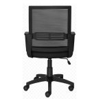 Cadeira de Escritório Diretor Tela MAYA c/ braço – Cor Preto – 34029 Móveis Única Cadeira de Tela 11