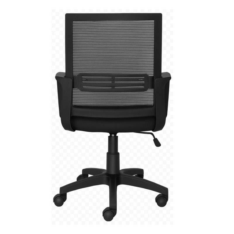 Cadeira de Escritório Diretor Tela MAYA c/ braço – Cor Preto – 34029 Móveis Única Cadeira de Tela 3