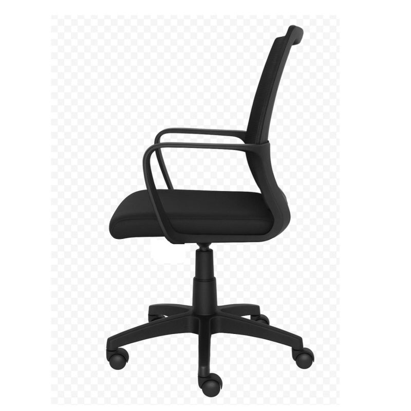 Cadeira de Escritório Diretor Tela MAYA c/ braço – Cor Preto – 34029 Móveis Única Cadeira de Tela 5