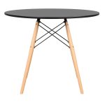 Mesa Residencial Redonda EIFFEL 0,90M – PRETO – 45112 Móveis Única Linha Eiffel 8 Mesa Residencial Redonda EIFFEL 0,90M – PRETO – 45112 Móveis Única Linha Eiffel 8