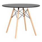 Mesa Residencial Redonda EIFFEL 0,90M – PRETO – 45112 Móveis Única Linha Eiffel 7 Mesa Residencial Redonda EIFFEL 0,90M – PRETO – 45112 Móveis Única Linha Eiffel 7