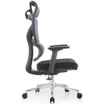 Cadeira de Escritório Presidente Tela TITAN – Cor Preto – 30067 Móveis Única Cadeira de Tela 11