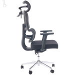 Cadeira de Escritório Presidente Tela ÉDON – Cor Preto – 30066 Móveis Única Cadeira de Tela 12