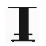 Mesa Escritório 0,80×0,60m – JOB – PRETO/PRETO – 43088 Móveis Única JOB Preto 15 mm 9