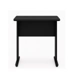 Mesa Escritório 0,80×0,60m – JOB – PRETO/PRETO – 43088 Móveis Única JOB Preto 15 mm 8