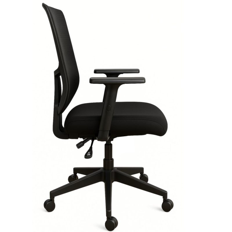 Cadeira de Escritório Tela PRYUS Back System – Cor Preto – 20099 Móveis Única Cadeira de Tela 3