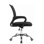 Cadeira de Escritório Tela TURYA c/ braço – Cor Preto – 34044 Móveis Única Cadeira de Tela 11