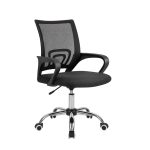 Cadeira de Escritório Tela TURYA c/ braço – Cor Preto – 34044 Móveis Única Cadeira de Tela 10