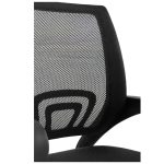 Cadeira de Escritório Tela TURYA c/ braço – Cor Preto – 34044 Móveis Única Cadeira de Tela 15