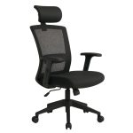 Cadeira de Escritório Tela WAY – Cor Preta – 20079 Móveis Única Cadeira de Tela 9