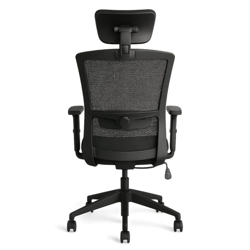 Cadeira de Escritório Tela WAY – Cor Preta – 20079 Móveis Única Cadeira de Tela 5